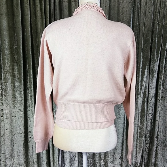 Andrea Jovine Blush Cardigan & Sweater Set - Picture 4 of 10